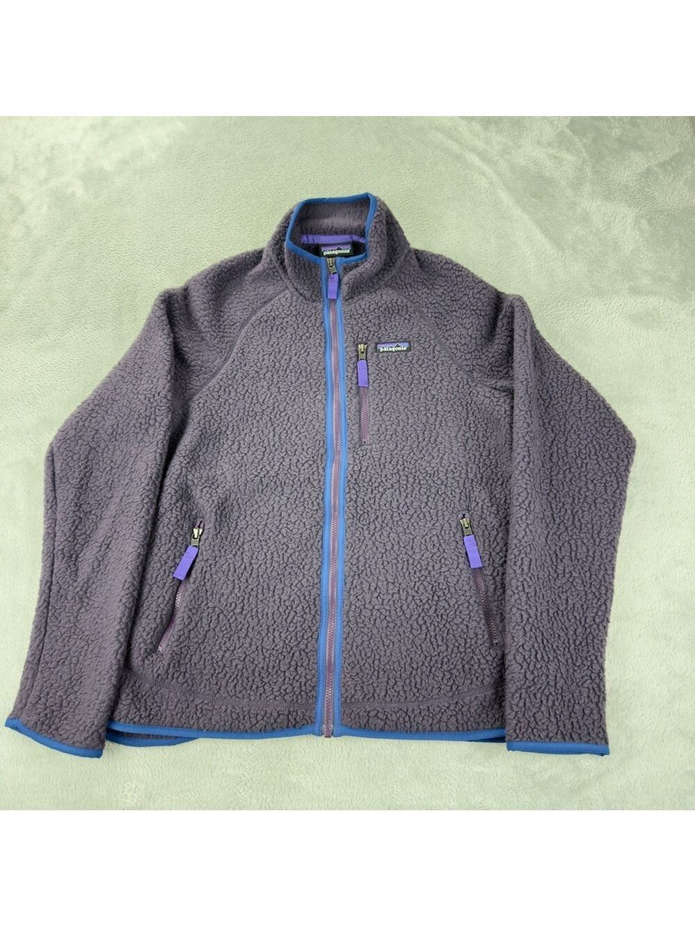Patagonia NWT Men's Size Medium Retro Pile Jacket Piton Purple 22801 Style